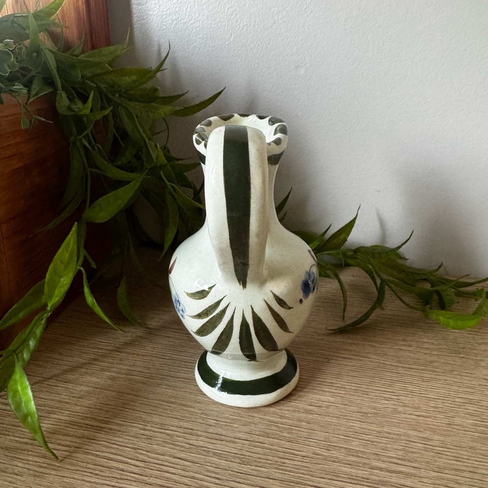 Tonala Mexican Folk Art Mini Pitcher - Picture 5 of 8